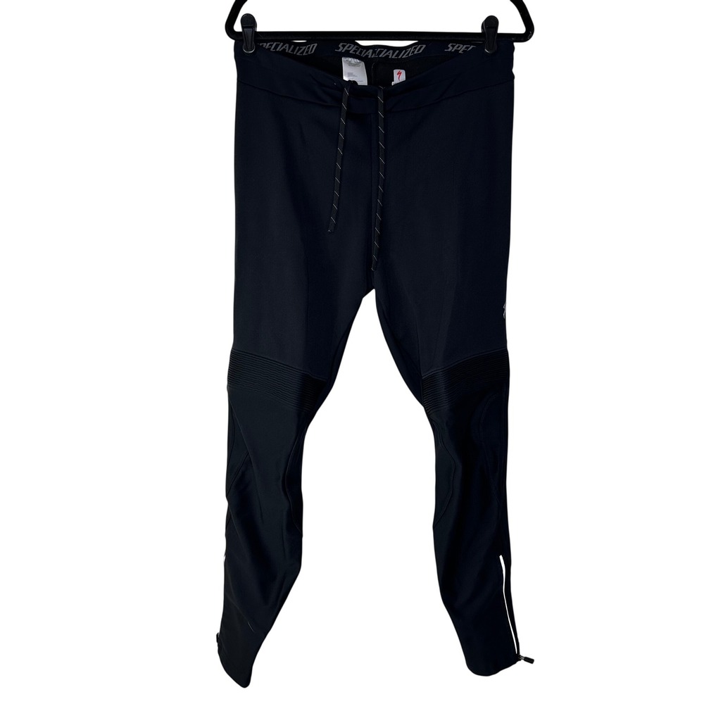 Specialized Therminal EX Women XL Black Cycling Tights Fleece Lined Ankle Zip